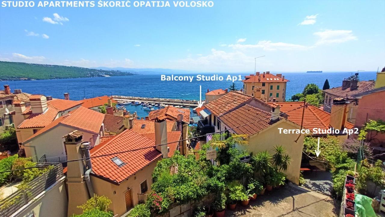 Studio Apartments Skoric Opatija Volosko Extérieur photo